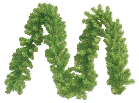 Greenfield'S Canadian Pine Branch Garland 8" 200 Tips (Case of 12)