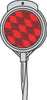 Hy-Ko 48 in. Round Red Driveway Marker 1 pk (Pack of 24)