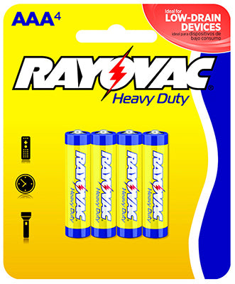 Heavy Duty AAA Batteries, 4-Pk. (Pack of 12)