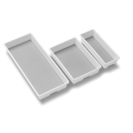 Madesmart 3.25 in. H X 9.75 in. W X 15.5 in. D Plastic Tray