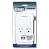 Monster Just Power It Up 2 outlets Surge Tap White 2 J
