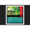 Web Eco Filter Plus Polyester 8 MERV Plastic Frame Air Filter 30 H x 25 W x 1 D in. (Pack of 4)