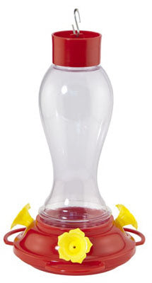 Bird Feeder, Hummingbird, Plastic Bottle, 18-oz.