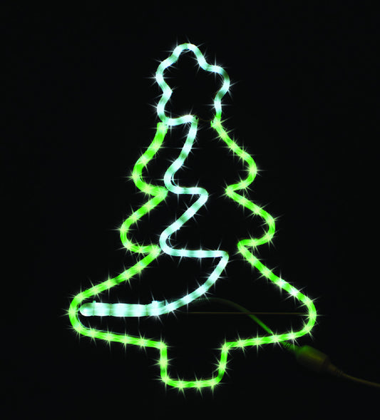 Celebrations LED Green Tree Christmas Decor