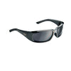 3M ForceFlex Streamlined/Wraparound Safety Glasses Gray Lens Black Frame 1 pc