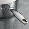 Tri-Ply Clad 2 Qt Covered Stainless Steel Sauce Pan