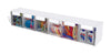 Deflect-O 4.5 in. H x 23.6 in. W x 3.625 in. D Stackable Craft Bin (Pack of 12)