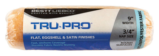 Bestt Liebco Tru-Pro Nylon/Polyester 9 in.   W X 3/4 in.   S Paint Roller Cover (Pack of 12)