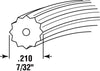 Prime-Line Screen Spline Extruded 7/32", 915' Black