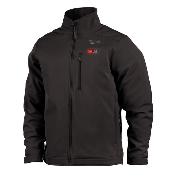 Milwaukee M12 Toughshell XXXL Long Sleeve Unisex Full-Zip Heated Jacket Kit Black