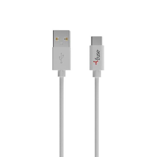 Fuse 3 ft. L USB Charging and Sync Cable 1 pk