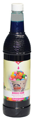 25OZ Bubble Gum Syrup (Pack of 12)