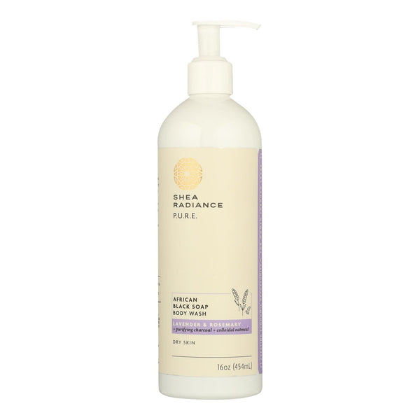 Shea Radiance - Gel de baño Lvndr Rosmry - 1 unidad - 16 oz