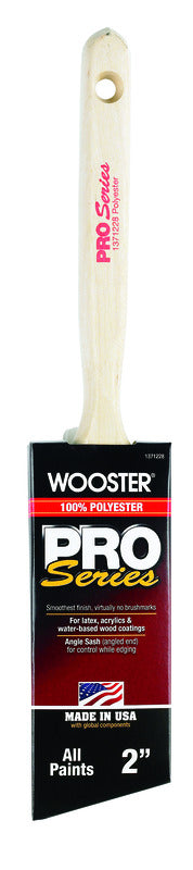 Wooster  Pro Series  2 in. W Angle  Paint Brush