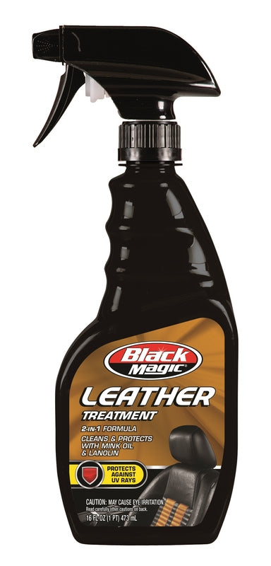 Black Magic  Leather  Leather Cleane/Conditioner  16 oz. Bottle  1 pk