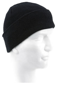 Watch Cap, Black Acrylic, One Size