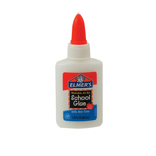 Elmer'S E301 1-1/4 Oz White School Glue  (Pack Of 48)