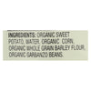 Earth's Best Organic Sweet Potato Garbanzo Barley Veggie and Protein Puree - Stage 2 - Case of 12 - 3.5 oz.