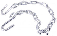 Safety Chain With S-Hook Ends, 3/16 x 36-In.