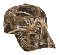 Drake  Raised Logo  Cap  Realtree Max-5  One Size Fits All
