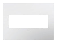 Legrand Adorne White 3 gang Thermoplastic Nylon GFCI/Rocker Wall Plate 1 pk