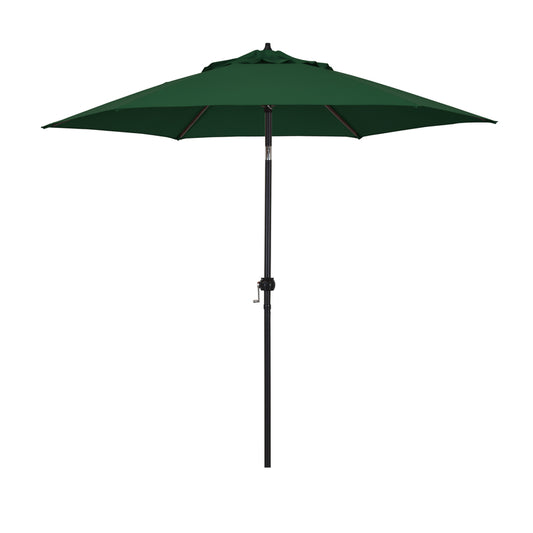 Astella 9 ft. Tiltable Hunter Green Market Umbrella