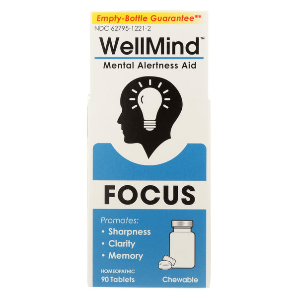 WellMind - Tableta Mental Focus Lemon - 90 unidades