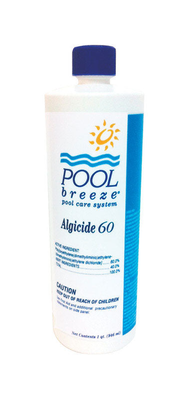 Pool Breeze Pool Care System Liquid Algaecide 1 qt. (Pack of 12)
