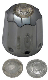 Gerber Shower Handle, Short Broach, Crystal Clear