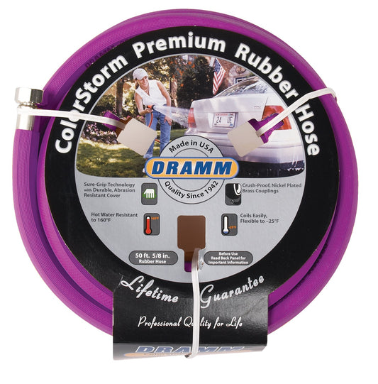 Dramm 10-17006 5/8" X 50' Berry ColorStorm™ Premium Rubber Hose