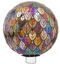 10" GAZE BALL BAROQUE MOSAIC