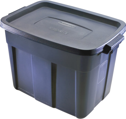 Rubbermaid FG2212CPDIM 14 Gallon Roughneck® Storage Box (Pack of 12)