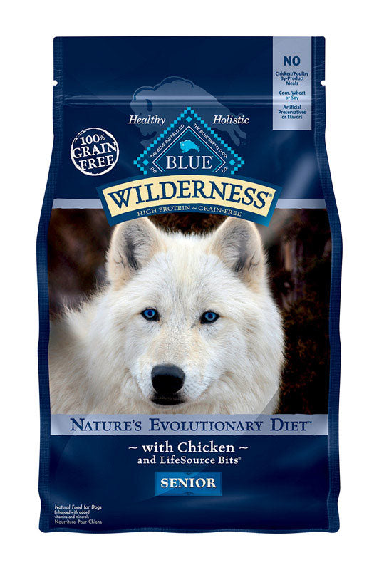 Blue Buffalo  Blue Wilderness  Chicken  Dry  Dog  Food  Grain Free 4.5 lb.