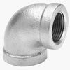 Anvil International 1-1/4 in. FPT  T X 1 in. D FPT  Galvanized Malleable Iron Elbow