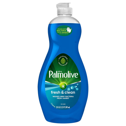 Palmolive Fresh & Clean Scent Liquid Dish Soap 20 oz 1 pk (Pack of 9)
