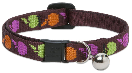 Lupine Collars & Leads 20727 1/2" X 8"-12" Candy Apple Cat Collar