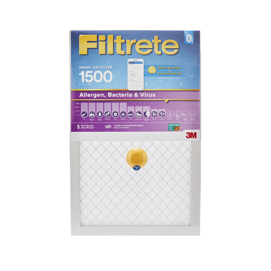 Filtrete 24 in. W X 24 in. H X 1 in. D Fiberglass 12 MERV Smart Air Filter 1 pk (Pack of 4)