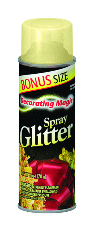 Chase Products Multi Color Glitter Spray 6 oz. (Pack of 12)
