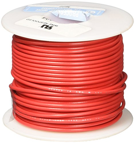 CABLE-300VHU 18GA ROJO ESTÁNDAR 100'