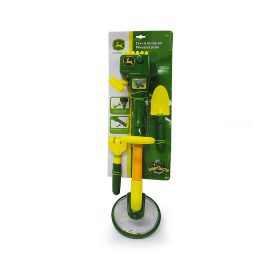 Tomy John Deere Lawn and Garden Toy Plastic Green/Yellow 3 pc