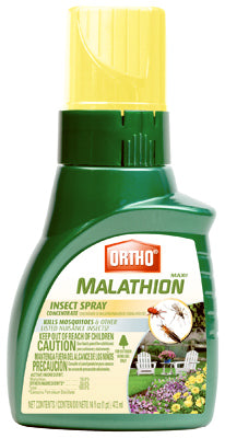 Ortho Max Malathion Liquid Concentrate Insect Killer 16 oz. (Pack of 6)