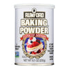 Rumford Baking Powder - Reduced Sodium - Case of 12 - 8.1 oz.