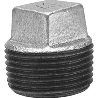 Tapón de cabeza cuadrada de hierro maleable de 3/8 pulg. para yunque