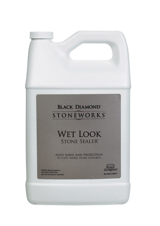 Black Diamond Stoneworks Commercial and Residential Membrane Forming Wet Look Stone Sealer 1 gal. (Pack of 4)