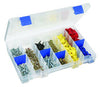 Flambeau Tuff Tainer 7.25 in.   W X 1.75 in.   H Storage Box Plastic 24 compartments Clear