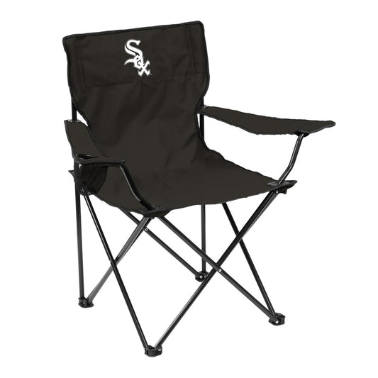 Logo Brands Black Chicago White Sox Sport Quad Chair