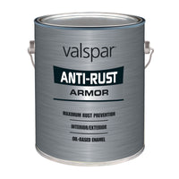Valspar Anti-Rust Gloss Safety Yellow Oil-Based Paint 1 gal (Pack of 2)