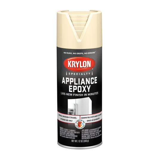 Krylon Gloss Almond Appliance Epoxy 12 oz. (Pack of 6)