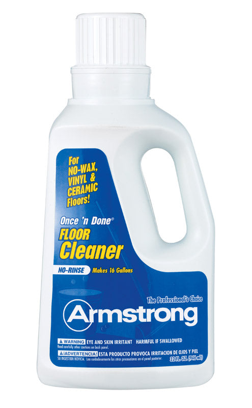 Armstrong Once'N Done Citrus Scent Floor Cleaner Liquid 32 oz