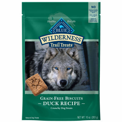 Blue Buffalo  Blue Wilderness  Duck  Grain Free Treats  For Dog 10 oz. 1 pk